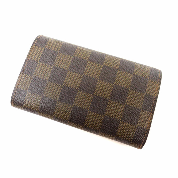 Louis Vuitton Portefeuille Tresor Bi fold Wallet Damier Canvas